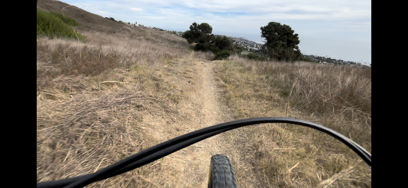 San Ramon is short and sweet trail boarding between 25th Street in San Pedro and PV Drive in Palos Verdes Estates. You can drive up to get to the trail or ride up the Friendship Park Mountain to get a good climb. Great Route for E-Bikes!