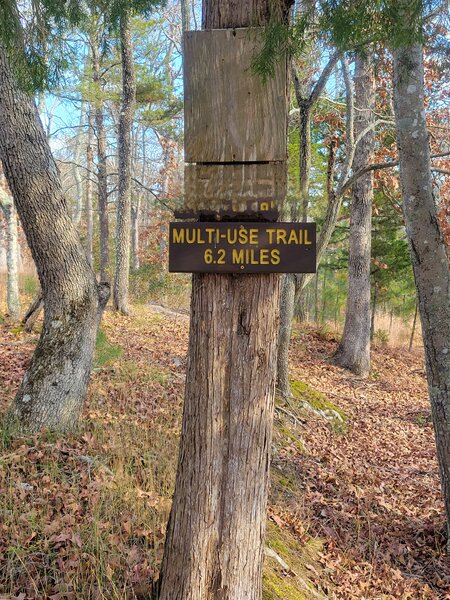 Trail marker