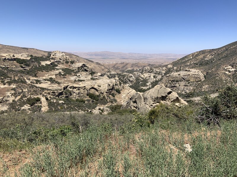 Long limestone canyons full of history.