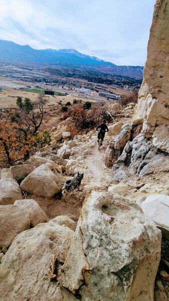 Southside of Pulpit Rock