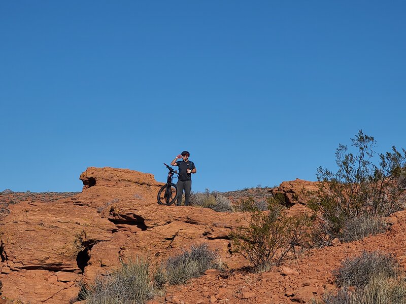 Paradise Rim between Beck Hill and Turtle Wall.