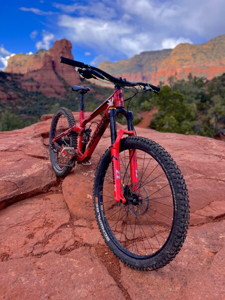 High point on Grand Central, Sedona AZ