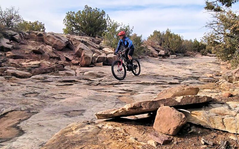 Slick rock arroyo