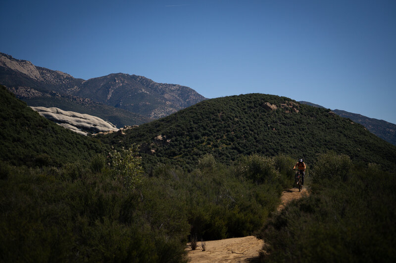 Back towards piedra Blanca to the east.