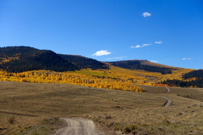 Aspen Ridge in the fall.