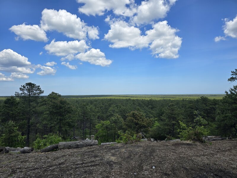 Mountain top view.