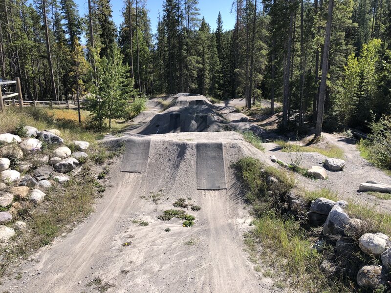 Bike skills park / jump track