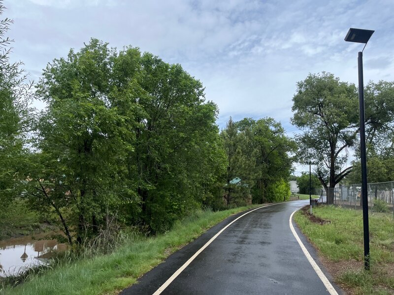 Newly Paved Trail