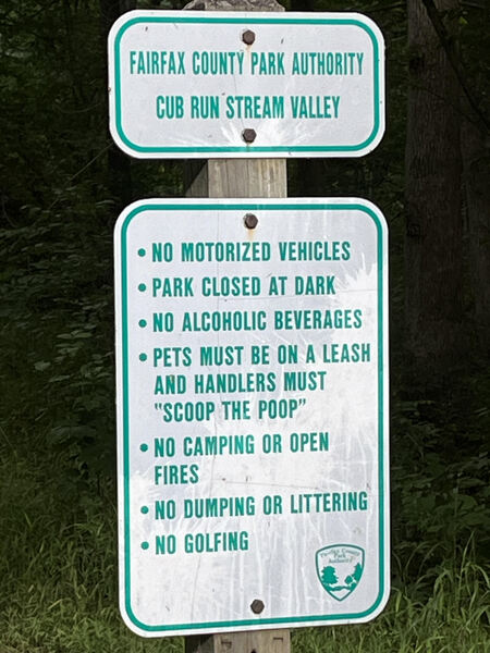 Rules for the trail