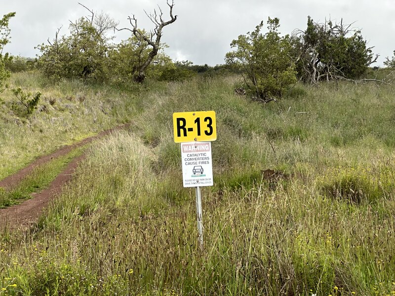 Entrance near the parking lot.