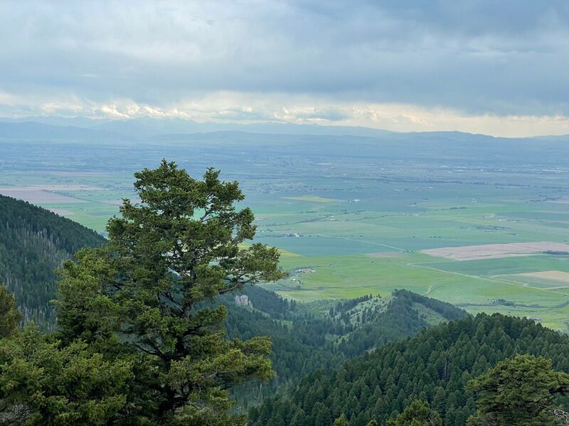 View from the top lookout.