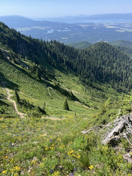 One final look at those darned switchbacks.