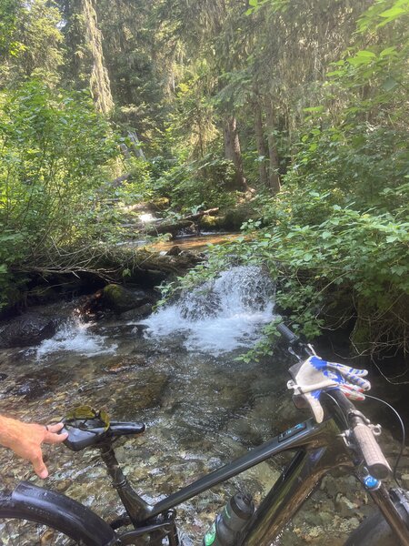 Nice little bike (and self) bath to finish.