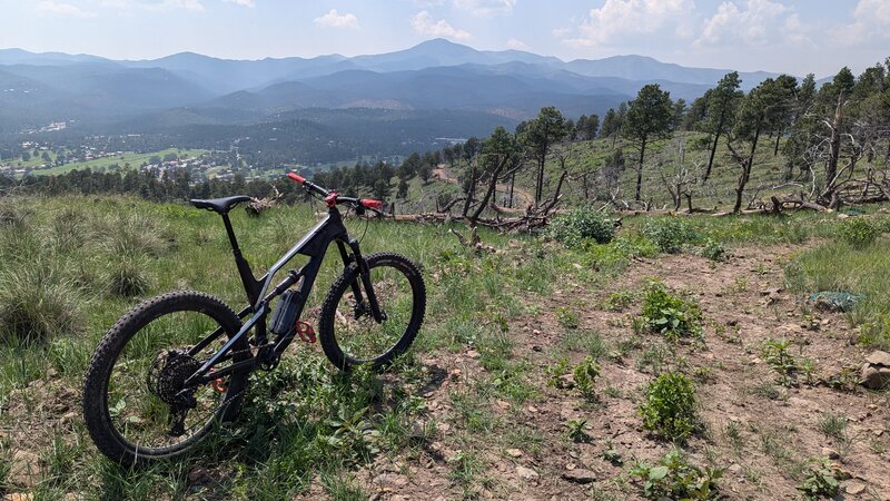 View from the top of the trail.