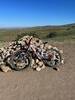 The rock pile at the top of Corrals.