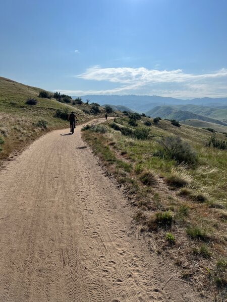 Beginning of Corrals Trail.