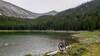 The shore of Barker Lake is a great place to marvel at the view after a tough ride up.