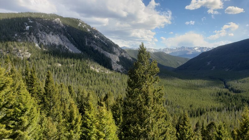 Views of the Foster Creek Valley from the Foster Creek Trail are really beautiful.