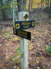 New signs were recently installed by an Eagle Scout.