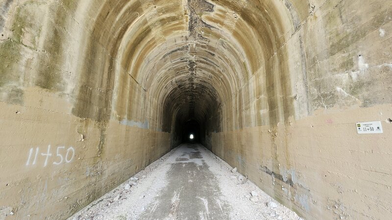 One of the tunnels on the Old Milwaukee Railroad.