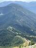 Such an awesome photo of the Thomas Tuchuck Peak trail coming up and over the ridge and then climbing to the top.