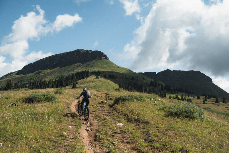 Climbing the Colorado Trail. Photo: Erich Harman