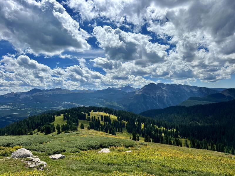 View from the top of the Coal Creek Trail.