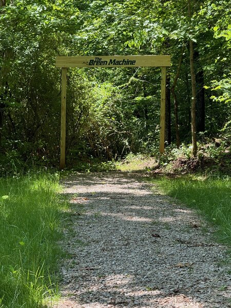 Green Machine entrance