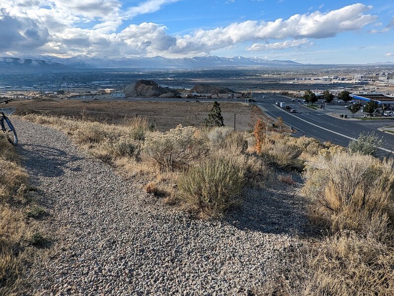 Views west from the start of South Pointe.