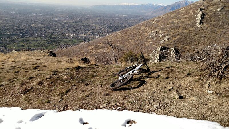 View to the North towards SLC.