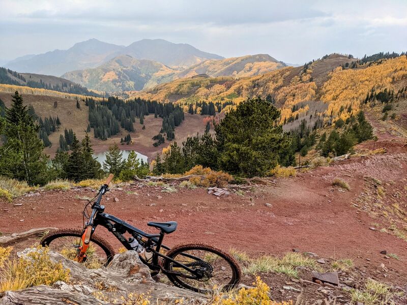 The Spine Drop-in and Mill D and Desolation Lake.