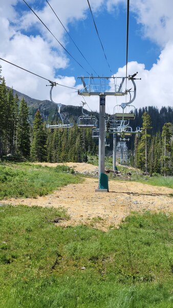 Lift 4 access, the high speed opened for the 2024-2025 ski season.