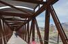 Bridge crossing on the bike path.