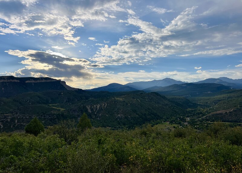 View from the Lupine Trail.