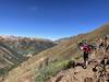 Boulder Gulch midway on hike a bike climb.