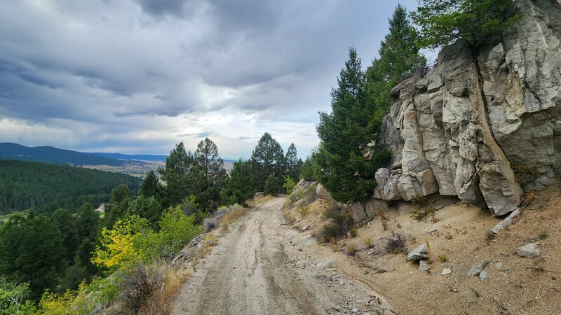 Some nice views from Road 8654 looking down into Blacktail Canyon.