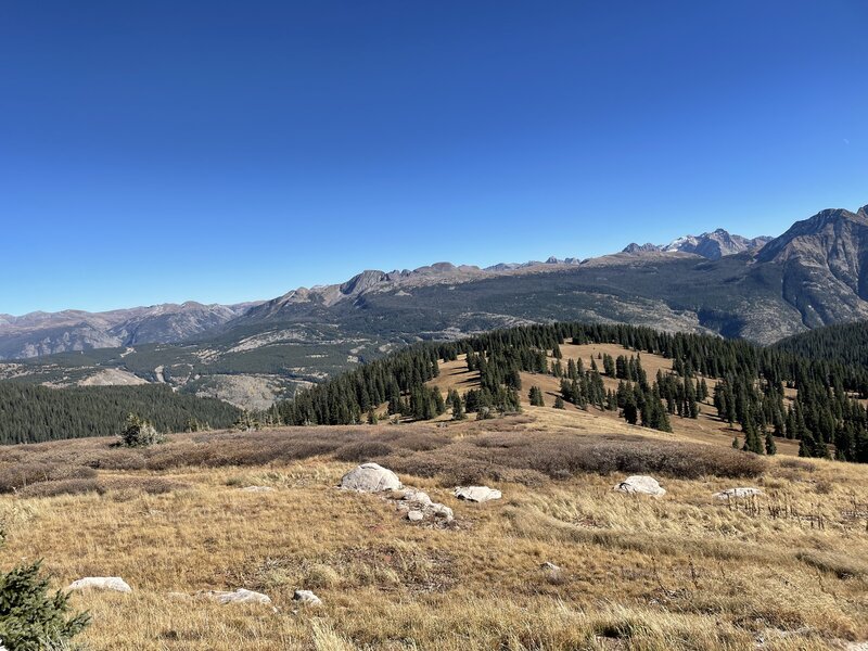 View at top of Coal Creek.