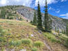 You can see the trail and the cairns taking you to the 1st saddle and breathtaking views.