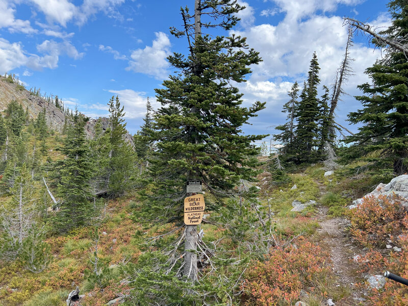 The Great Bear Wilderness and the top views.