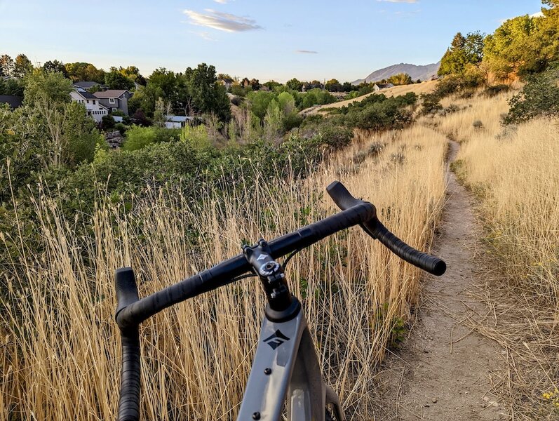 Singletrack looking north