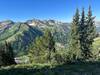 View south to LCC and Snowbird from the ridge.