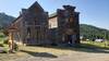 The two historic buildings in the town Elkhorn that are open to the public.