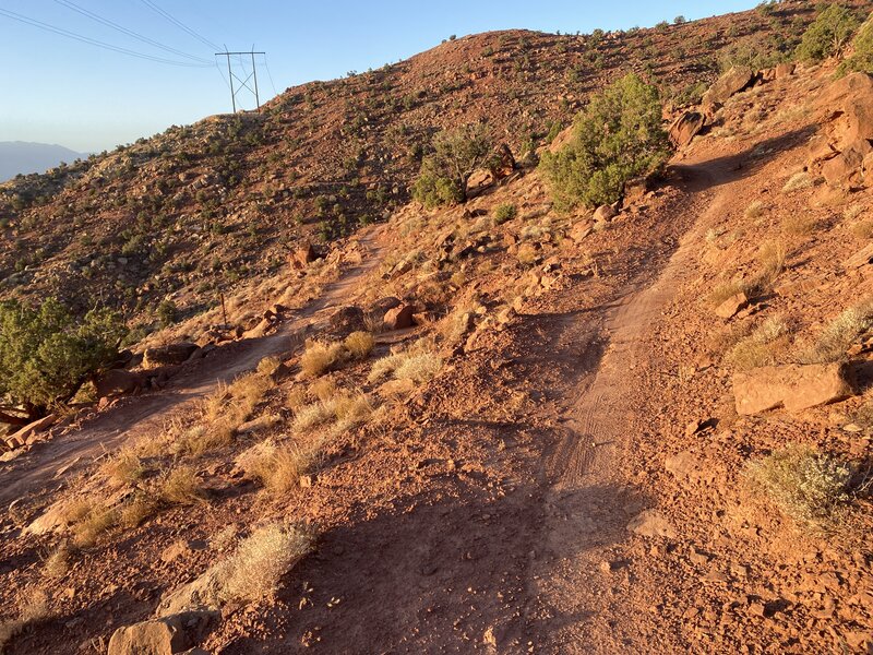 Looking south on Tank Run.