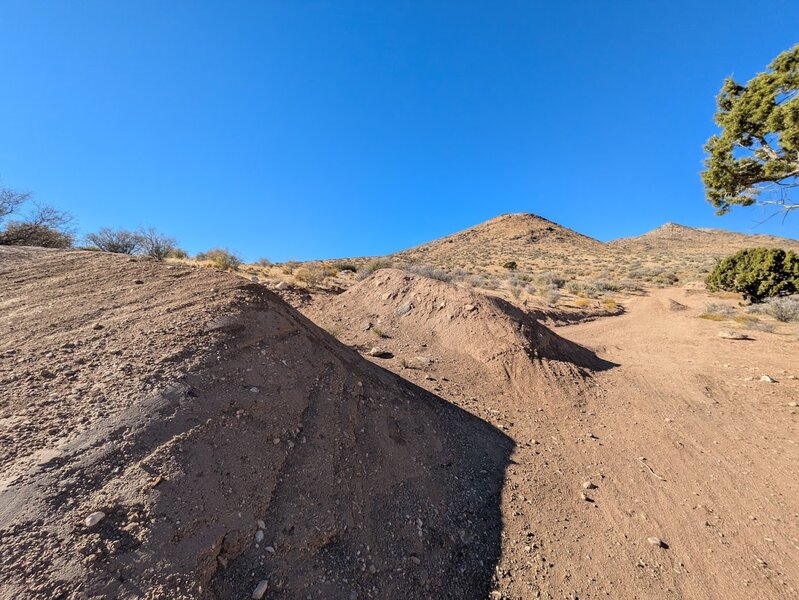 Hip gap/left hander near the end of the trail.