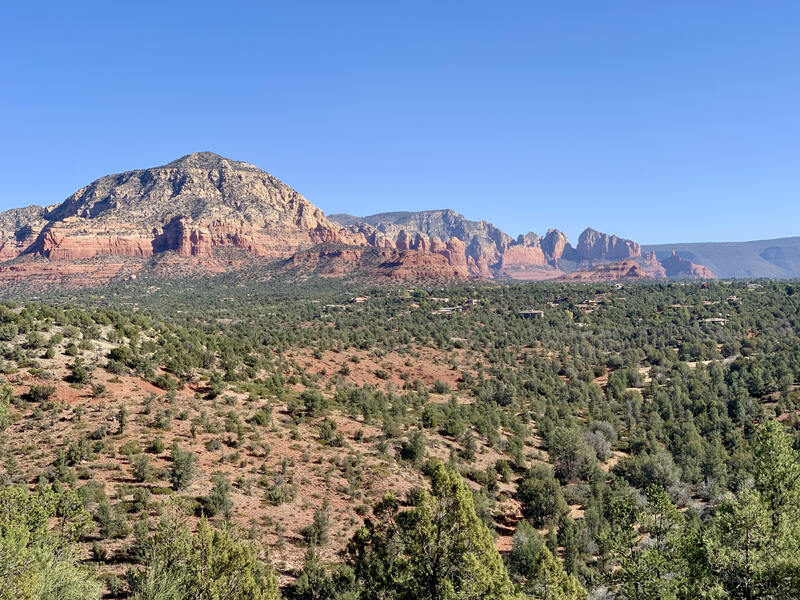 Sedona views from Roundabout trail