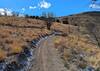 Climb trail with a bit of snow (Nov. 2024).