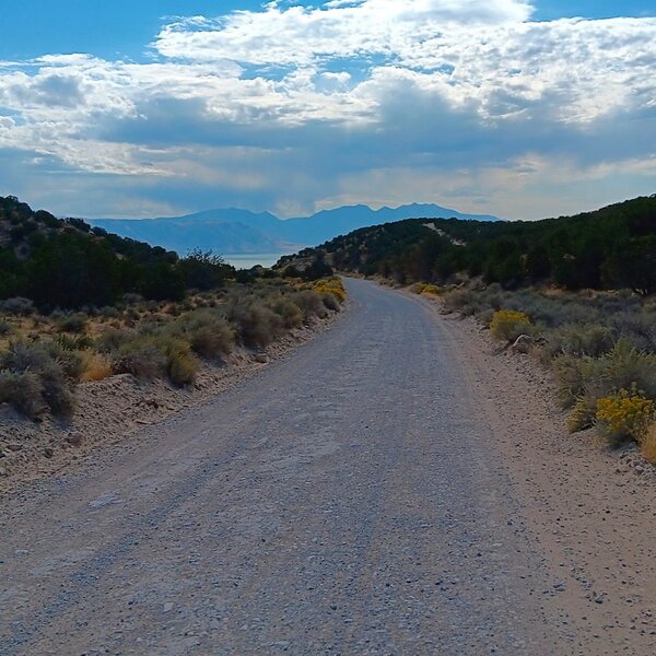 View east to Utah Lake