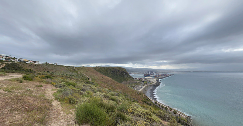 View of the "Ojo Surfo" spot.