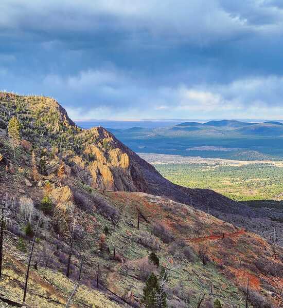 Top of New Heart Trail