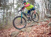 Some rocks make the trail fun and not too challenging.